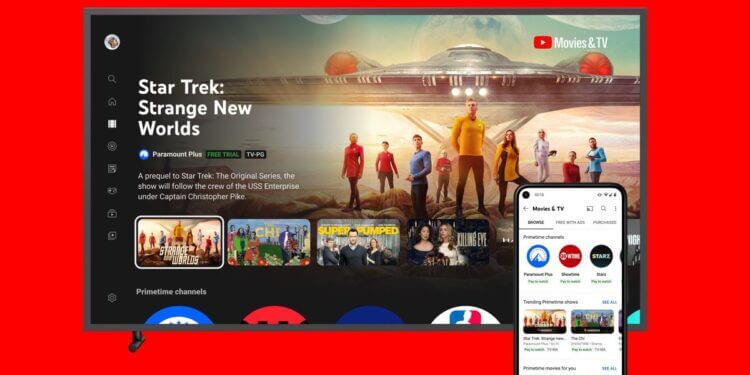 YouTube’s Primetime Channels bring streaming movies and TV into the YouTube app