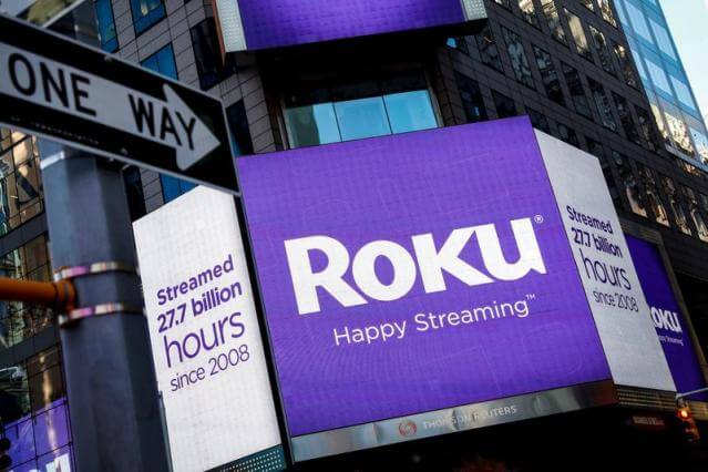 Roku shares set 1-year high, notch biggest percentage gain since 2017