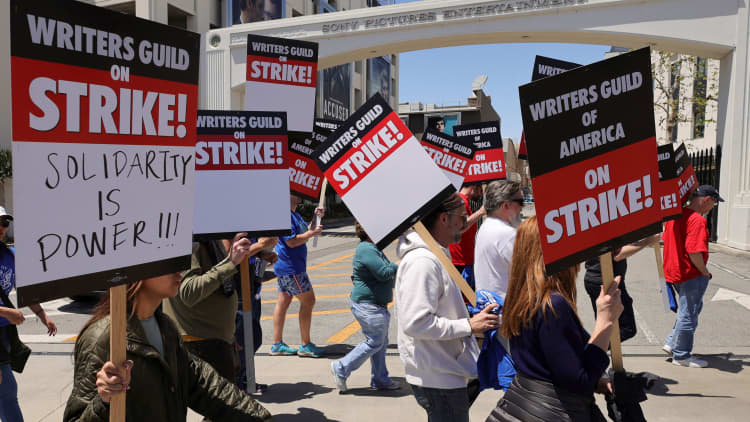 How A.I. took center stage in the Hollywood writers’ strike