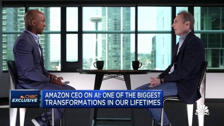 Amazon CEO explains how the company will compete against Microsoft, Google in A.I. race