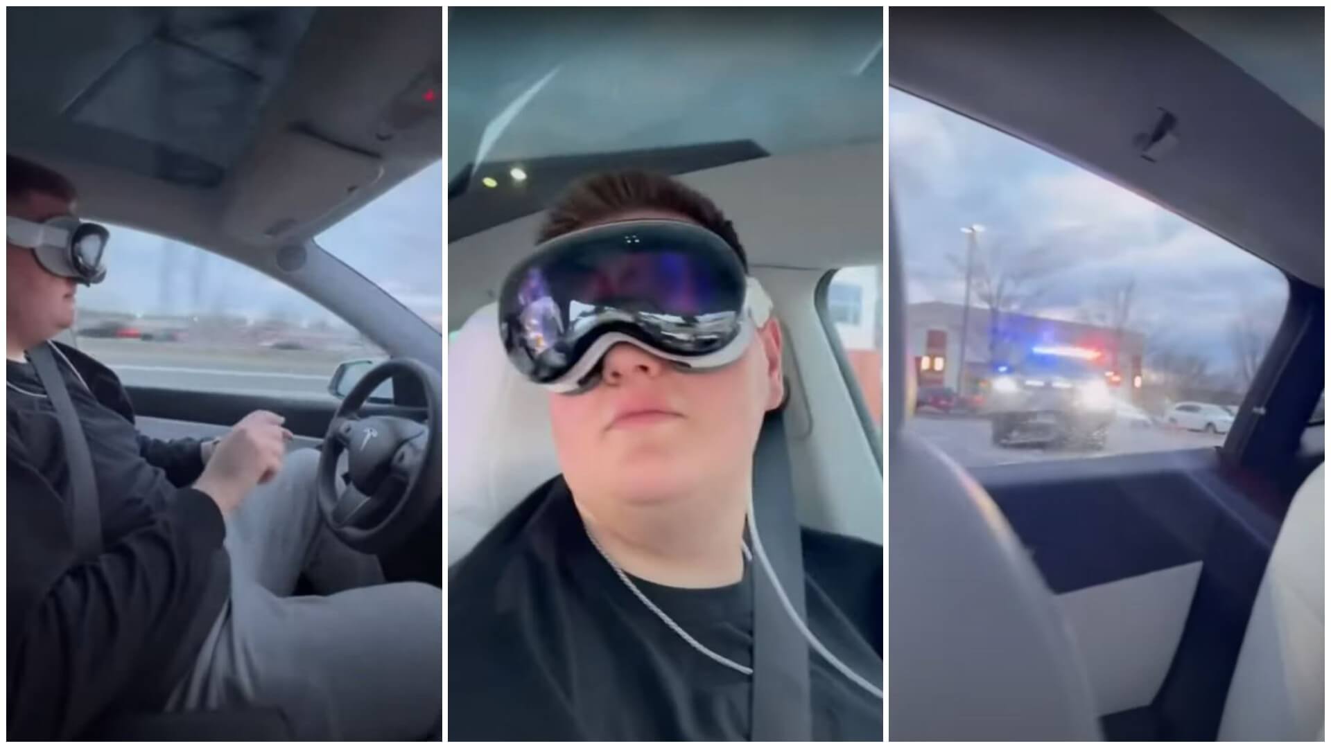 Tesla Owners Warned Against Wearing Apple VR Headsets While Driving